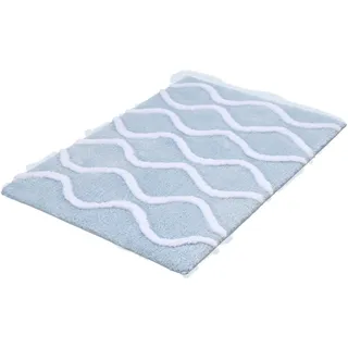 KLEINE WOLKE Piana Stahlblau 70 x 120 cm