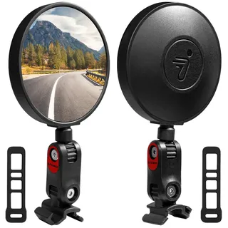 Rückspiegel für Segway Ninebot MAX G30 & G3 - Einstellbarer Weitwinkel-Rückspiegel - Kompatibel mit MAX G2,G3,F3,ZT3,F2,E3,E2,F409