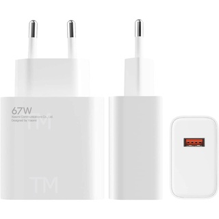 Ladegerät für Original Xiaomi MDY-12-EH 67 Watt Fast Turbo Charger Netzteil Xiaomi Mi 12 Mi 12X Mi 12 Pro, Mi 11 MI 11 Ultra, Mi 10 Mi 10 Pro, Poco X4 X4 Pro X3 X3 Pro Redmi Note 11 10 9