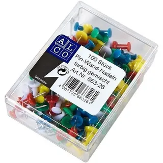 Alco Pinnwandnadel 663-26 farbig sortiert