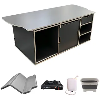 quality camper Campingbox für Van/Bus VW Multivan und California T5, T6, T6.1