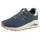Uno Shimmer Damen Weite M Blau/Silber 39