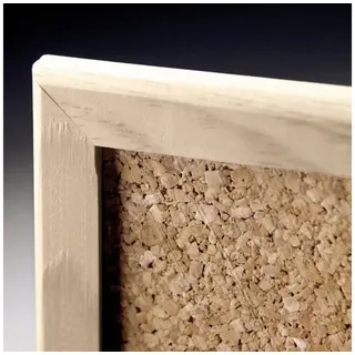 DAHLE Pinnwand aus kork med 15 mm træramme - inkl. 2 stk. monteringskroge