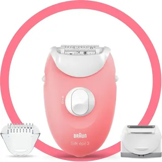 Braun Silk-épil 3-277 weiß/rosa