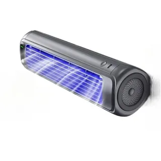 AIORBER Wandventilator ohne Bohren mit Turbokühlung – Ultra-Leise, 3 Geschwindigkeiten, Gratis 2 Haken, für Schlafzimmer & Küche