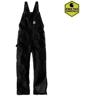 CARHARTT Latzhose Insulated Bib OVERALL Schwarz S