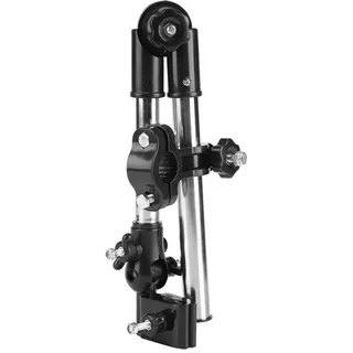 Tyenaza Schirmhalter für Kinderwagen, Schirmhalterung Regenschirm Halter 360° Verstellbarer Fahrradschirm Halterung Outdoor Schirmhalter für Fahrrad, Kinderwagen, Rollstuhl,Ständerhalter