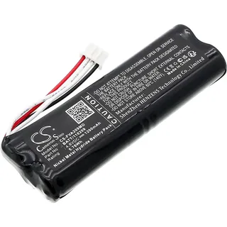 TECHTEK Akku Kompatibel mit [Ambix] Activ Ambulatory Pump, für [Fresenius] Ambix activ, Amika, Applix Feeding Pump, Feeding pump Applix, Feeding pum - Schwarz