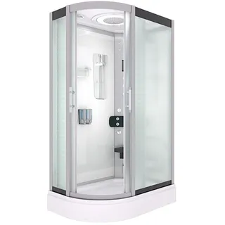 AcquaVapore Dampfdusche Sauna Dusche Duschkabine D60-70M3L-EC 120x80cm MIT 2K Scheiben Versiegelung
