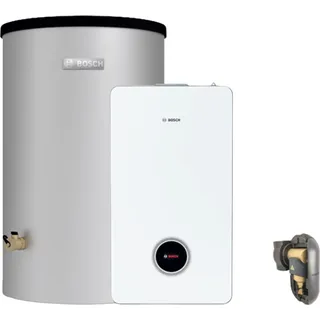 Bosch GC98-002 mit Gas-Brennwerttherme GC9800iW 30 P, Warmwasserspeicher SW 200 P1 A