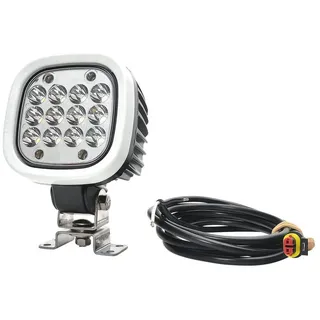 Was Arbeitsscheinwerfer 12 V, 24 V, 36 V, 48 V, 60 V, 70 V W130 8000 Spot Superseal 1215/I Weitreichende Ausleuchtung (B x H x T) 110 x 159 x 86 mm 8000 lm