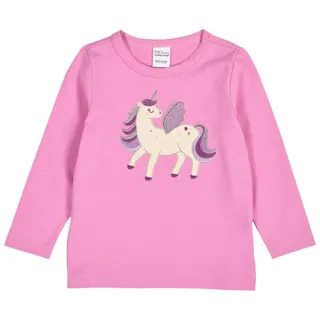 Fred's World by Green Cotton Langarmshirt 1512111000 Mädchen Pullover, Sweatshirt, Pulli, Shirt, Longsleeve rosa 86