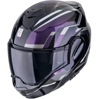 Scorpion Exo-tech Evo Furio Schwarz/Lila/Grün XL