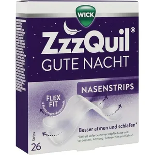 WICK Gute Nacht Nasenstrips Pflaster 26 St.