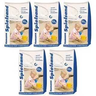 Hamann Mercatus GmbH Spielsand Hamann Mercatus Spielsand Classic 5 x 25 kg