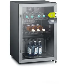 Severin FKS 8840 Getränkekühlschrank (118 l, 840 mm hoch, Schwarz)