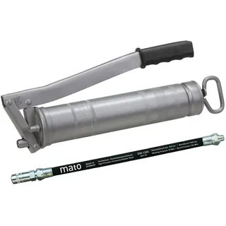 MATO GMBH & CO. KG MATO Ganzstahl-Fettpresse E500 m. Schlauch M10x1 400g Kartusche /500g lose