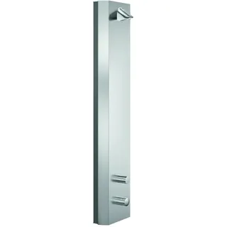 Schell V-Duschpaneel LINUS Inox DP-SC-T Selbstschl THM, m Duschk. Comf., ES geb.