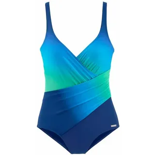 LASCANA Badeanzug Damen Blau/Türkis 36 Cup B