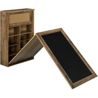 [en.casa] Wandklapptisch Kläppen 50 x 91,5 x 156 cm Beige