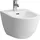 PRO Wandbidet 1 Hahnloch 360x530mm mit seitliches Loch für Wasseranschluss H8309520493041 Farbe Pergamon