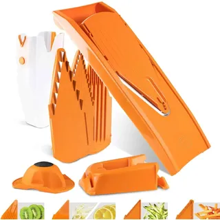Boerner Pharma V1 Gemüsereibe Profi Set 1-tlg. Orange