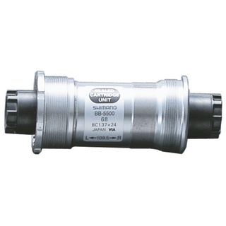 Shimano Unisex – Erwachsene BB-5500 Innenlager, Silber, 118.5 mm