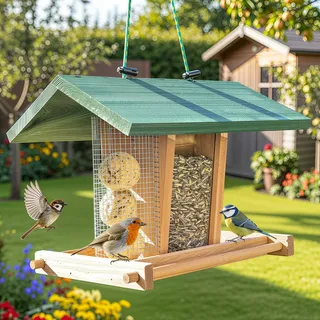 Vogelhaus Bird Kitchen Natur