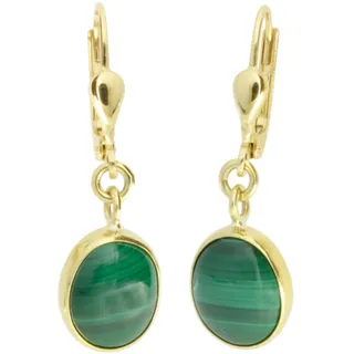 Ostsee-Schmuck Ohrhänger Classic gelbgold 333 10x8 mm