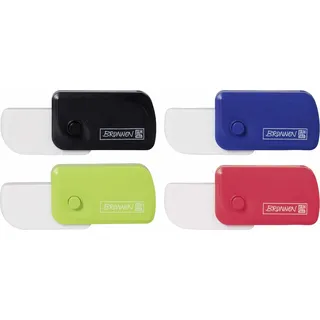 Brunnen Radiergummi Klick farbsortiert, 1 St.