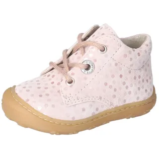 PEPINO by RICOSTA DOTS Lauflernschuh Schnürschuh m. Weiten-Meßsystem, Leder, Größenschablone zum Download rosa 26 EU