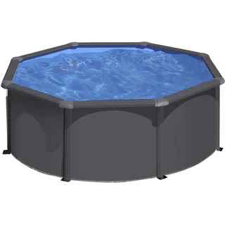 Gre Pool-Set Kit300Gyqgre, Anthrazit, Metall, 300x120 cm, Freizeit, Pools und Wasserspaß, Pools, Aufstellpools