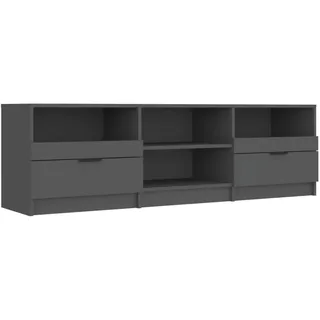 vidaXL TV-Schrank Schwarz 150x33,5x45 cm Holzwerkstoff