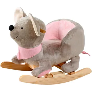 Sterntaler Schaukeltier MAUS Mabel in grau | Gr.: onesize