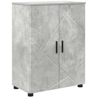 vidaXL Badezimmerspiegelschrank 60 cm grau