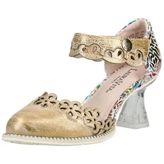 LAURA VITA ELOISEO Pumps Leder Gold 40
