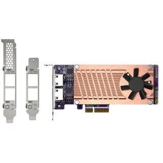 QNAP QM2-2P2G2T Netzwerkkarte Eingebaut Ethernet 2500 Mbit/s