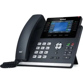 Yealink SIP-T46U - VoIP-Telefon mit Rufnummernanzeige - dreiweg Anruffunktion