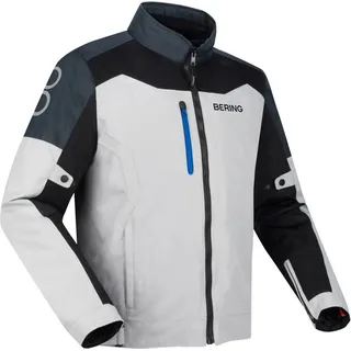 BERING Cronos Motorradjacke Schwarz/Grau XL