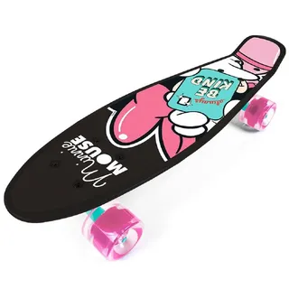Disney Minnie Mouse Skateboard Pennyboard Mit ABEC-7 Lagern und 90A für sanfte Fahrt bunt