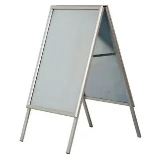 update displays Kundenstopper silber DIN A0 2 Fächer, 1 St.