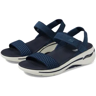 SKECHERS Damen GO Walk Arch FIT Polished Sandals, Navy, 41 EU