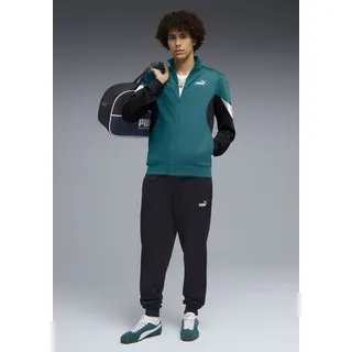 Puma ESS Block Poly Herren Jogginganzug, grün - L