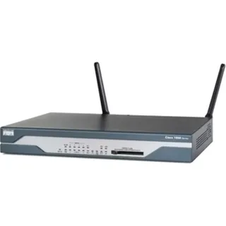 Cisco 1800 1802 ISDN/DSL Router - 10 Anschlüsse - 8 RJ-45 Port(s) - Management-Port - 1.0 - 128 MB - Fast Ethernet - ADSLoISDN - 1U - Rackmontage,...
