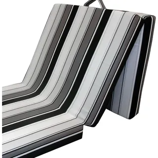 VitaliSpa Klappmatratze 70 x 190 cm H2 Baumwolle/Polyester/Wolle