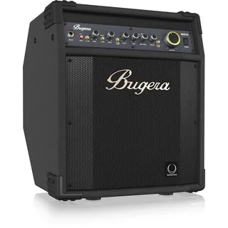 Bugera BXD12 Bassverstärker-Topteil, 1000 W, Class-D, mit 30,5 cm (12 Zoll) Original-Turbosound-Lautsprecher, MOSFET-Vorverstärker, Kompressor und DYNAMIZER-Technologie