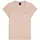 Slim Kurzarm-T-Shirt Mit V-ausschnitt Dark Brick L