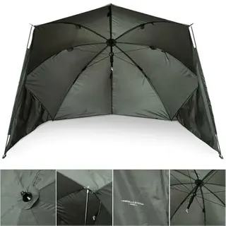 Angelschirm Brolly Karpfenzelt Angelzelt Shelter Regenschutz 140x200cm