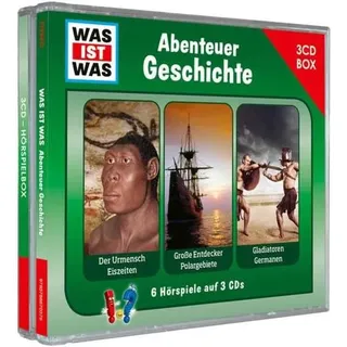 WAS IST WAS 3-CD Hörspielbox. Abenteuer Geschichte