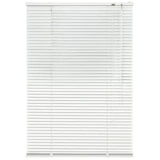 LIEDECO Aluminium-Jalousie 90 x 130 cm weiß
